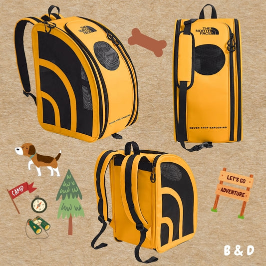 山系毛孩裝備一號|The Northface寵物外出包 寵物外出雙肩包 狗狗外出包 貓咪外出包