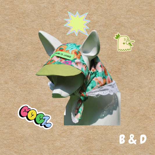 走在韓流最前線|寵物帽子 寵物遮陽帽 狗狗帽子 棒球帽 中型犬 大型犬