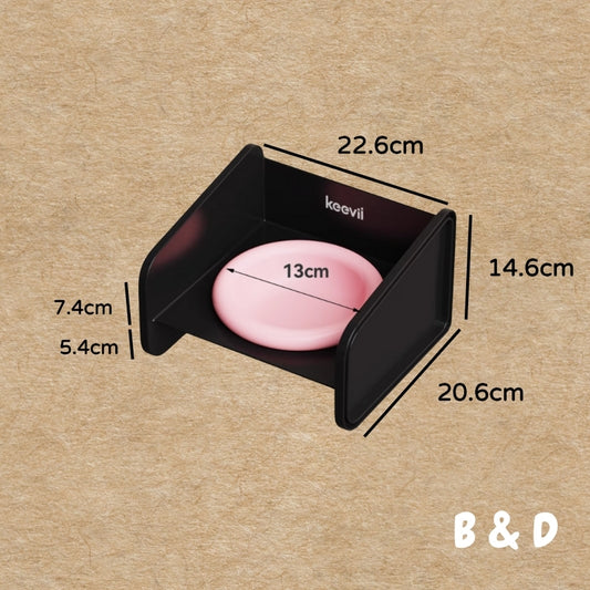 Black Pink in your area|防蟻碗 防漏食 防溢出 增高放蟻碗 寵物碗 陶瓷碗 貓碗 護頸碗