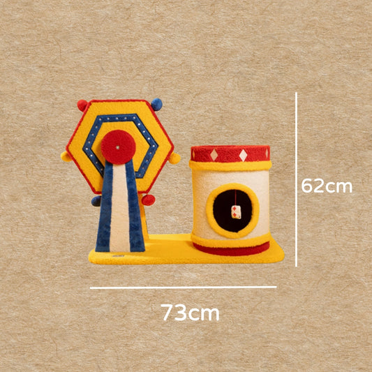喵的豪華遊樂園|貓爬架 貓抓板 貓抓柱 耐抓不掉屑 貓跳台 貓窩