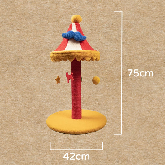 Circus Kitty在這裡|貓爬架 貓抓板 貓抓柱 耐抓不掉屑 可旋轉貓爬架