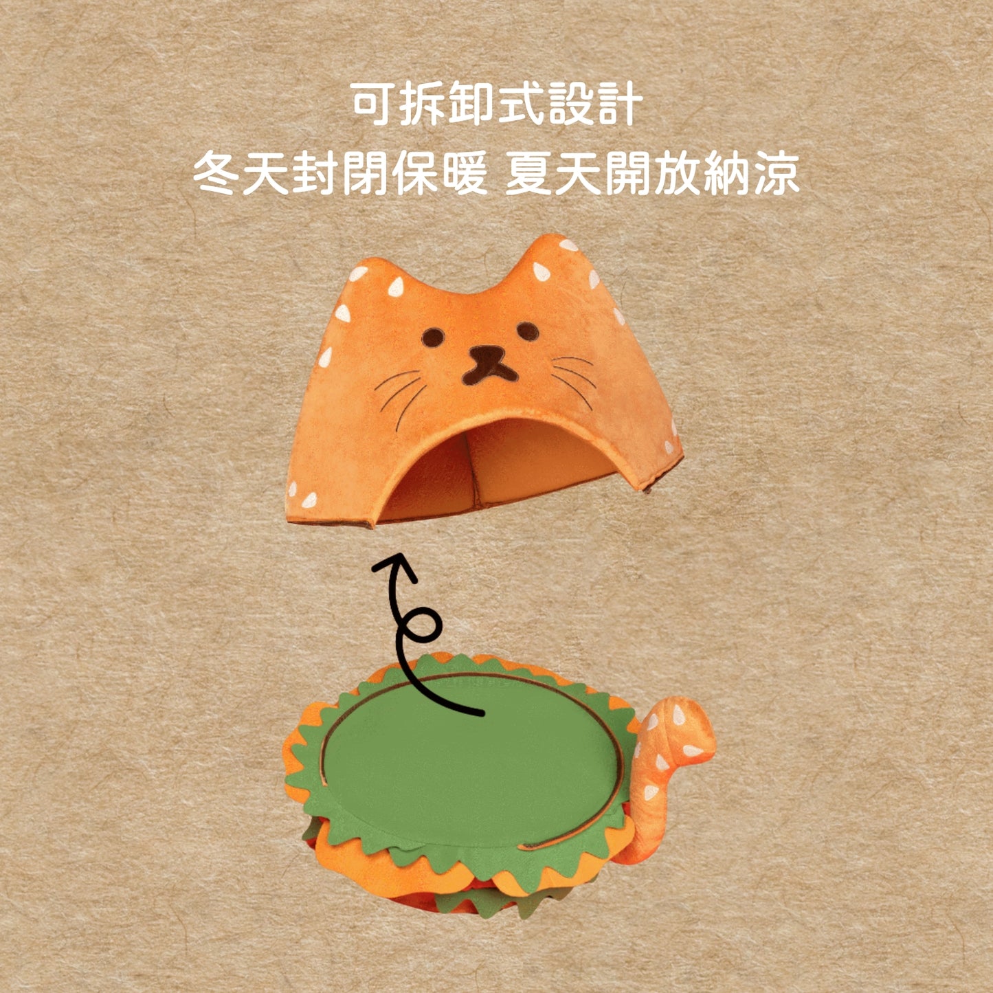 可愛的堡給最愛的寶|大容量 寵物床 夏日寵物床 貓窩 寵物沙發 四季通用 寵物透氣窩