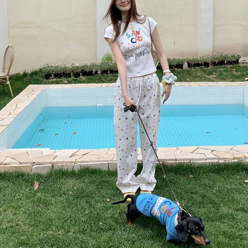 我們一起黏踢踢|寵物衣 人寵親子裝 寵物服飾 狗狗衣服