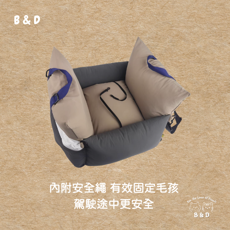 毛孩摩登出行美學1.0｜✨免運✨ 寵物車載窩 寵物安全座椅 寵物外出包 貓咪外出包  狗狗外出包