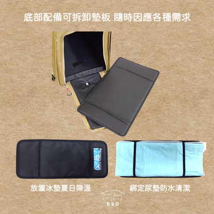 精緻扛狗計畫｜✨免運✨寵物後背包 超大容量 寵物外出包 狗狗外出包 貓咪外出包