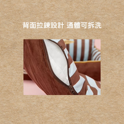 挪威的薄荷巧克力｜設計師款寵物床 貓窩 狗窩 開放式貓窩 可拆洗  貓用 狗用 寵物軟墊