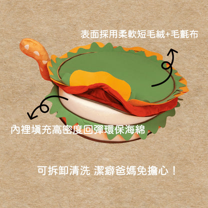 可愛的堡給最愛的寶｜大容量 寵物床 夏日寵物床 貓窩 寵物沙發 四季通用 寵物透氣窩