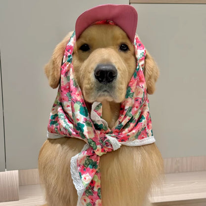走在韓流最前線｜寵物帽子 寵物遮陽帽 狗狗帽子 棒球帽  中型犬 大型犬