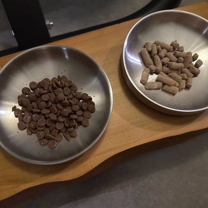 Löv Set 食間木｜ 護頸寵物碗 寵物飼料碗 高腳碗 防打翻 貓碗 狗碗
