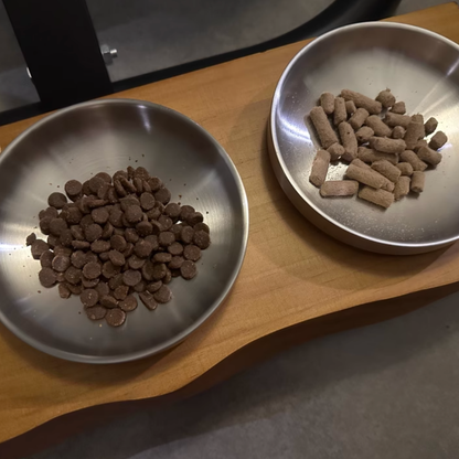 Löv Set 食間木｜ 護頸寵物碗 寵物飼料碗 高腳碗 防打翻 貓碗 狗碗