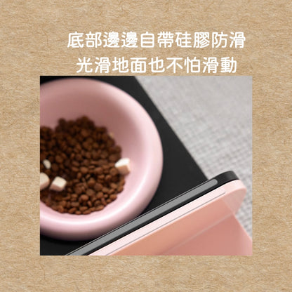 Black Pink in your area｜防蟻碗  防漏食 防溢出 增高放蟻碗 寵物碗 陶瓷碗 貓碗 護頸碗