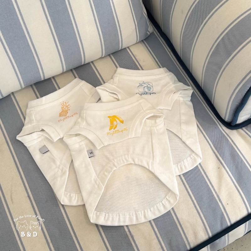 在身上的果園日記｜寵物服飾 寵物衣 寵物背心 狗狗衣服 寵物彈力背心